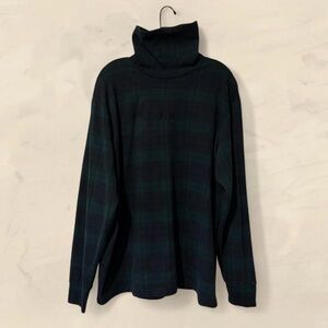 KITH PLAID TURTLENECK